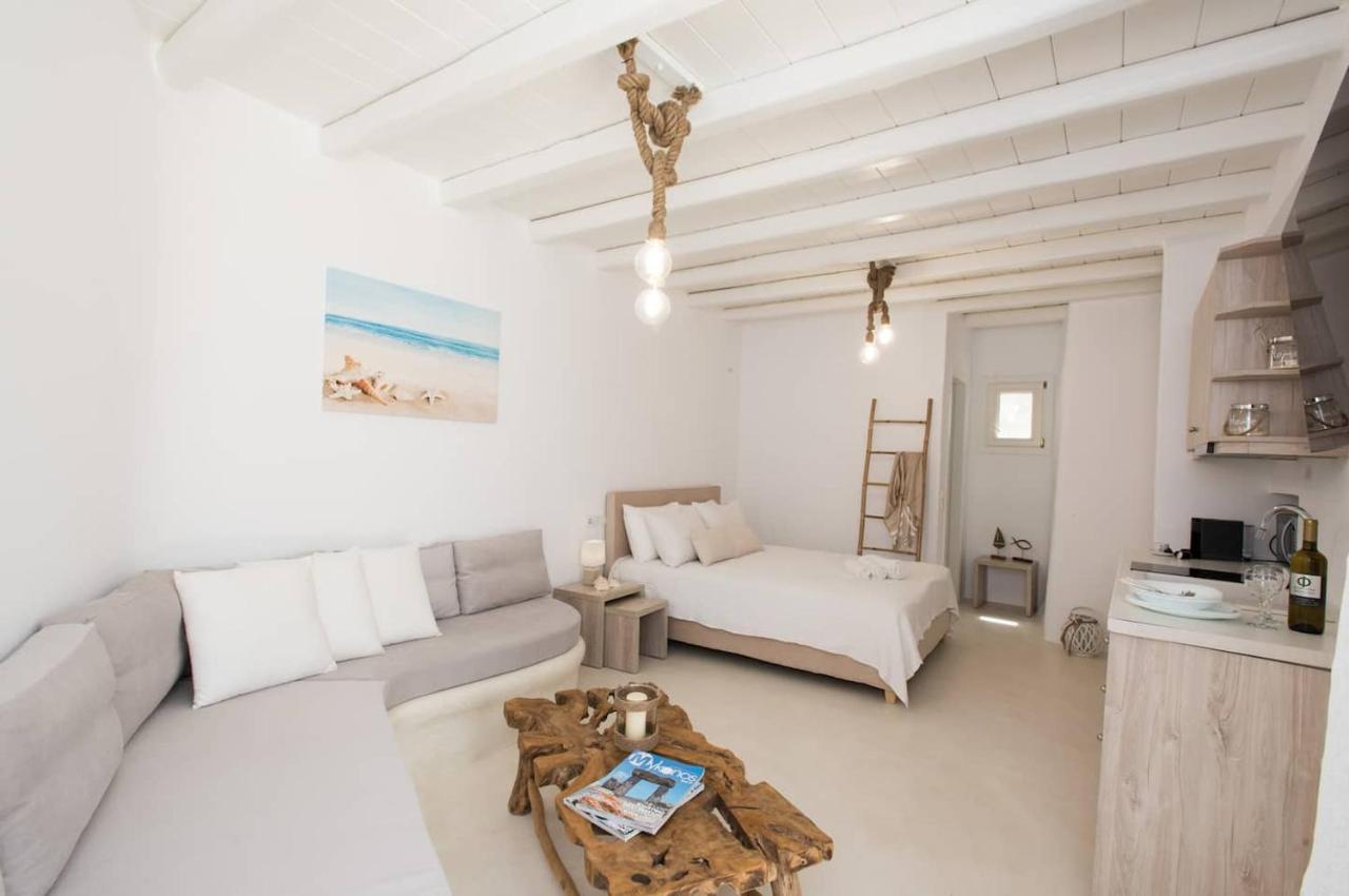 Apartamento Gorgeous Studio In Cycladic Architecture Overlooking The Aegean Houlakia  Exterior foto