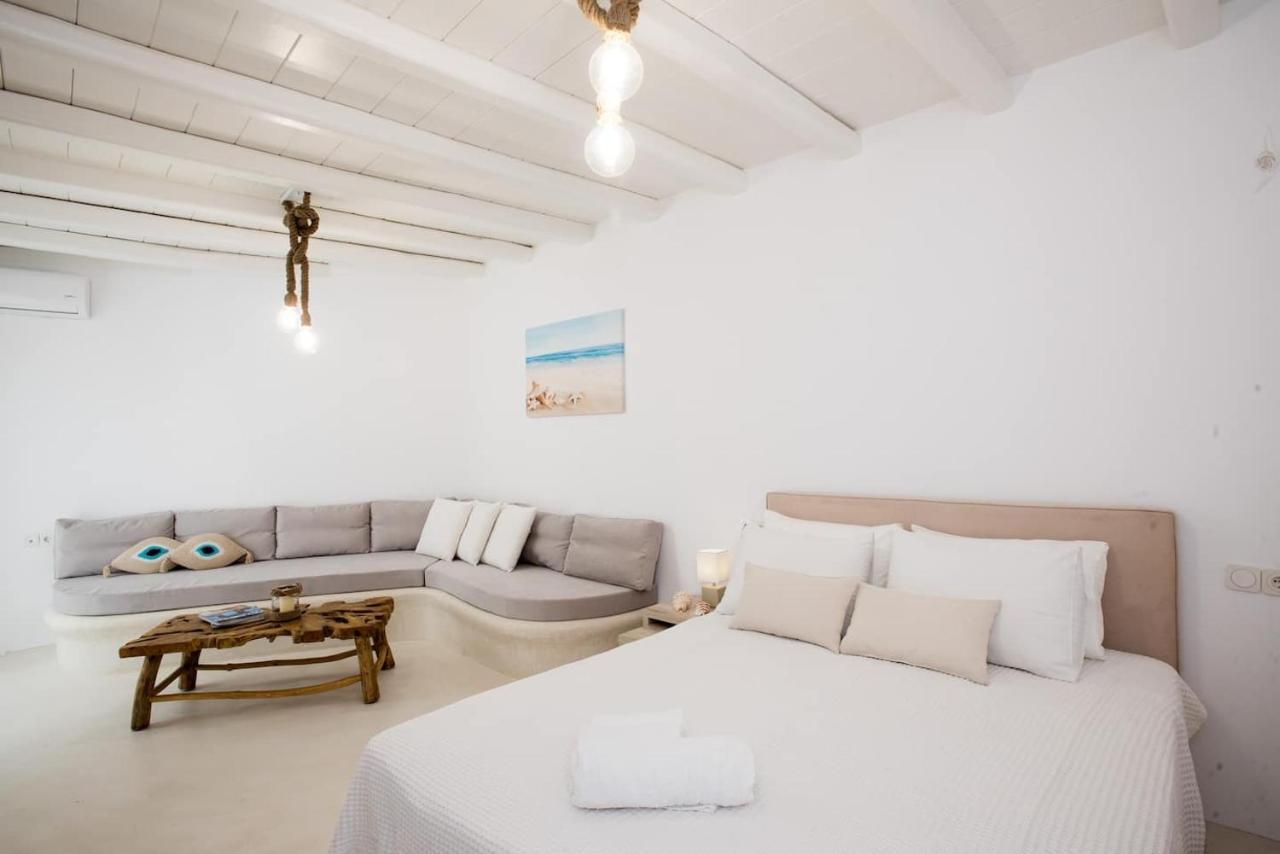 Apartamento Gorgeous Studio In Cycladic Architecture Overlooking The Aegean Houlakia  Exterior foto