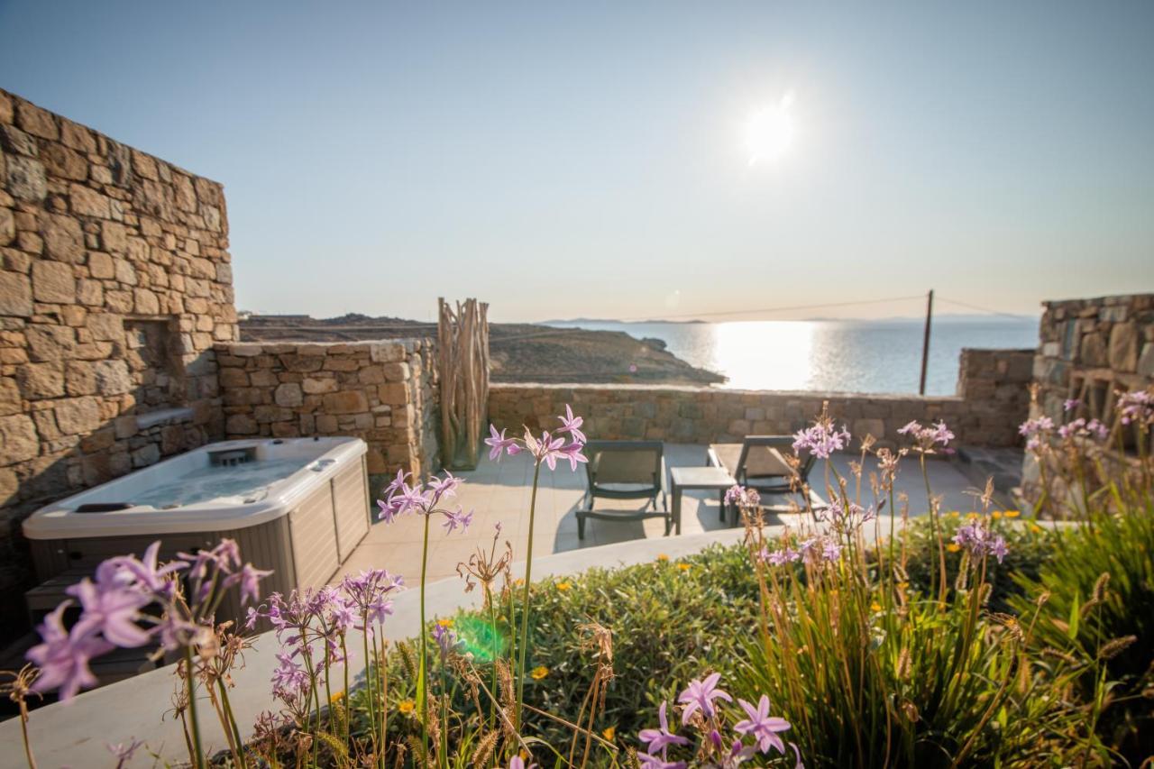 Apartamento Gorgeous Studio In Cycladic Architecture Overlooking The Aegean Houlakia  Exterior foto