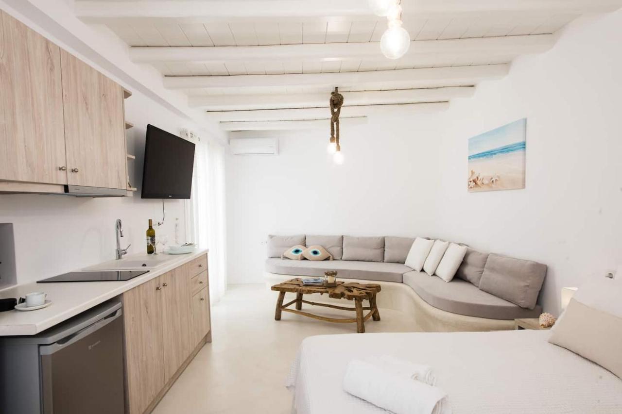 Apartamento Gorgeous Studio In Cycladic Architecture Overlooking The Aegean Houlakia  Exterior foto